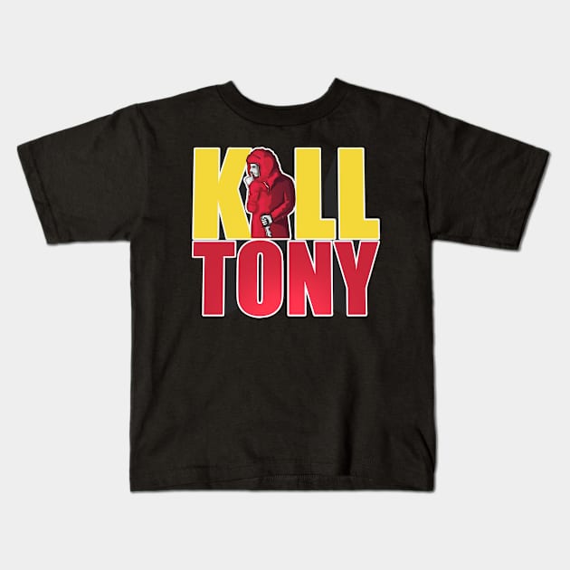 Kill Tony Red Hoodie -  Kill Tony Gifts & Merchandise for Sale Kids T-Shirt by Ina